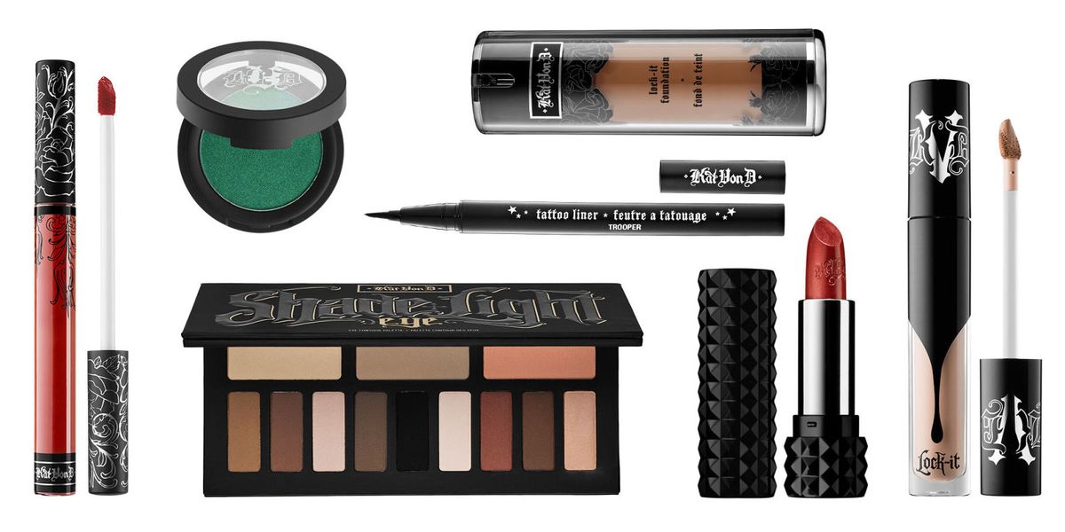 12 Best Kat Von D Makeup Products 2018 Kat D Foundation, Lipstick, & Eyeshadow