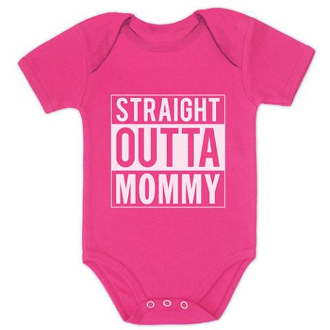 Straight Outta Mommy Onesie
