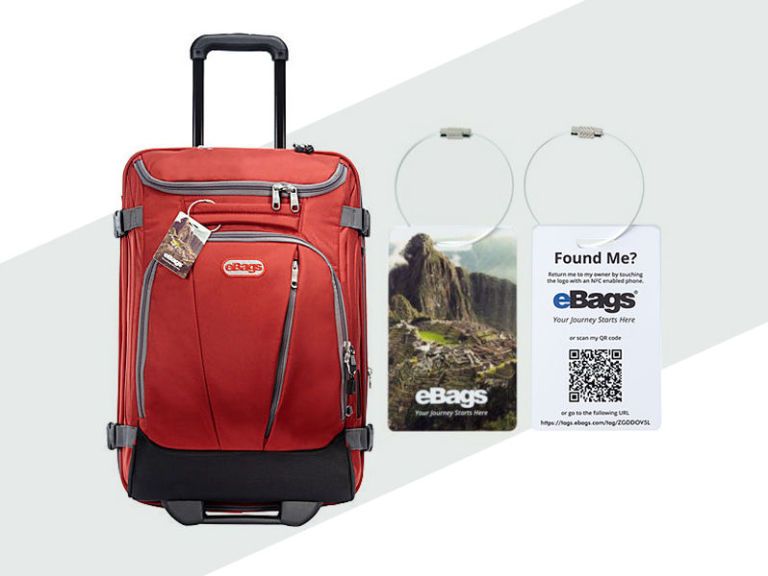 eBags Announces Connected Luggage Tag and App for Lost Luggage 2018