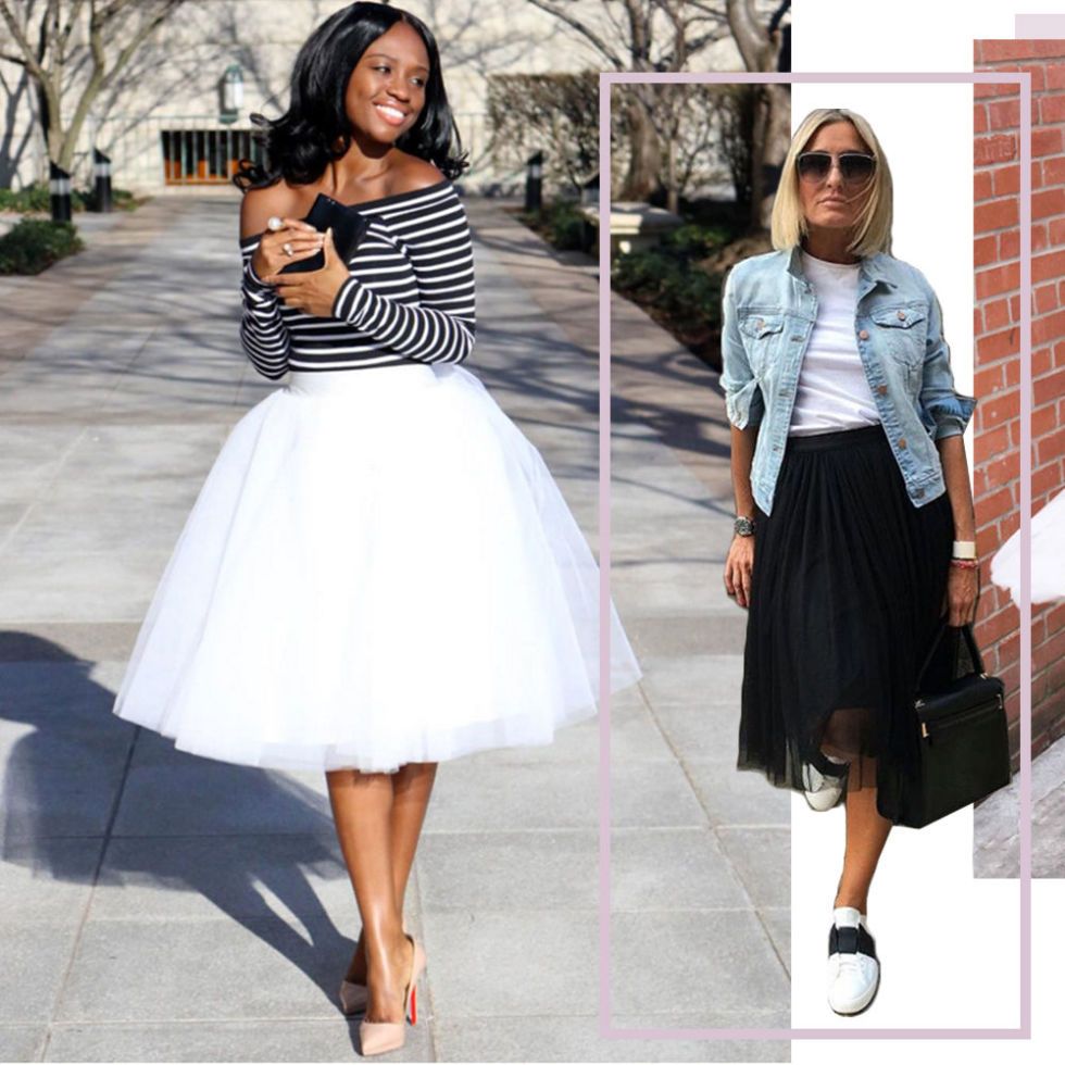 8 Ways to Wear a Tulle Skirt in 2018 - Bloggers Favorite Tulle and Tutu  Skirts