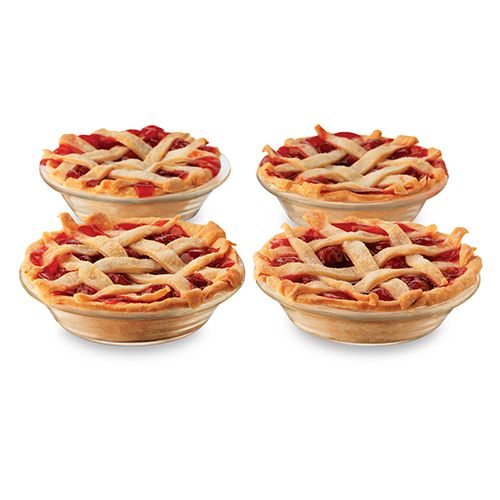 mini glass pie plates