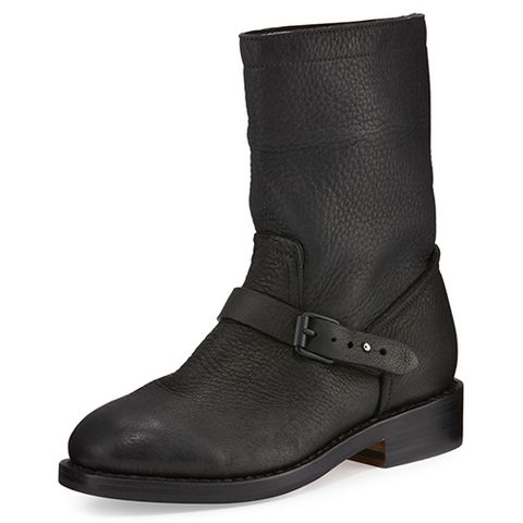 rag and bone black leather oliver boots