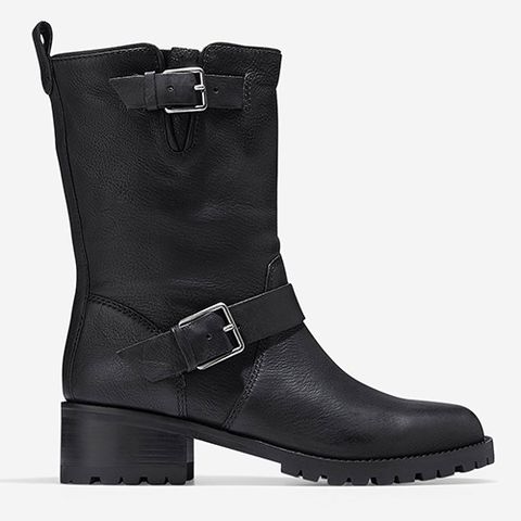 10 Best Black Biker Boots for Women in 2018 - Edgy Leather Biker and ...