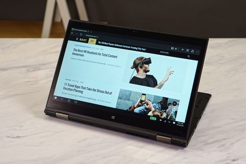 صفحه Lenovo ThinkPad Yoga X1