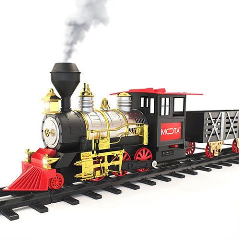 steam train toy set