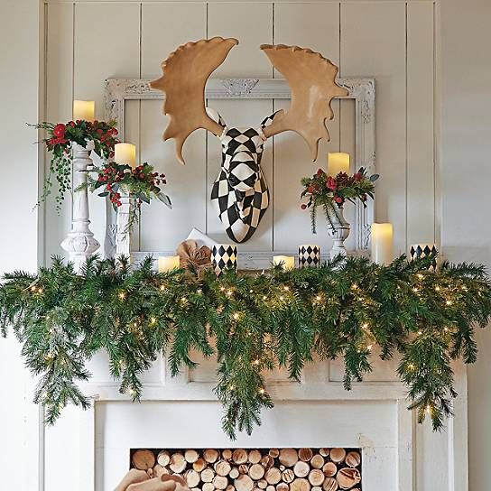 10 Best Christmas Garland Ideas For 2018 - Artificial, Fabric & Pre Lit ...