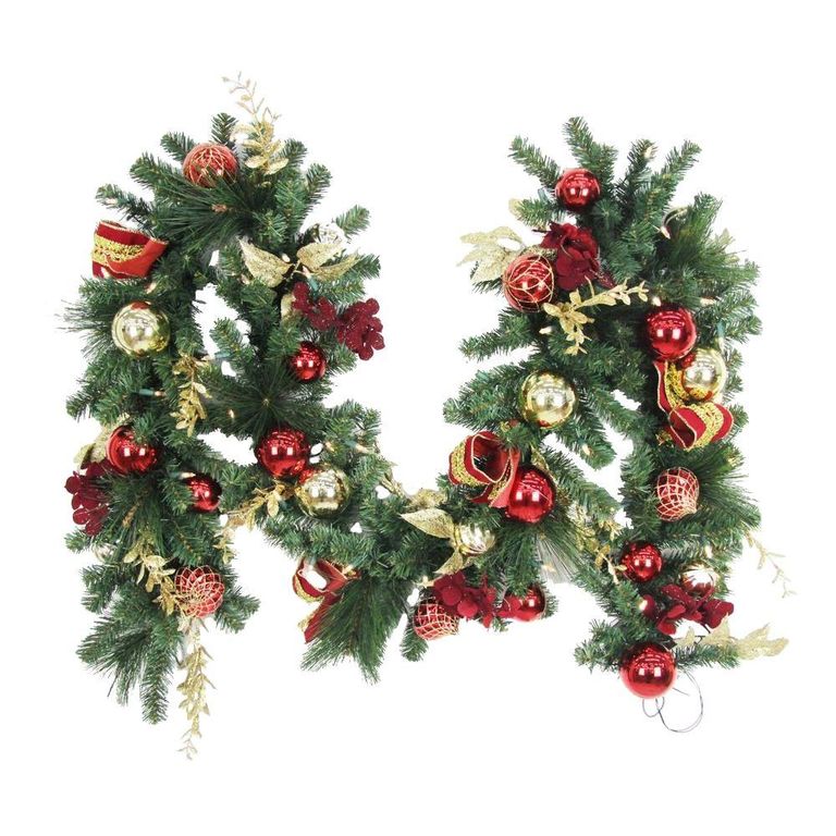10 Best Christmas Garland Ideas for 2018  Artificial, Fabric & Pre Lit