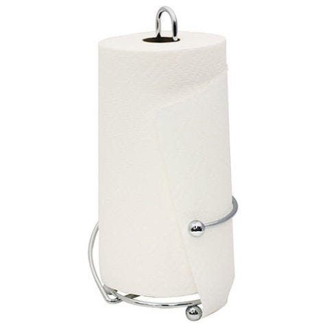 Ideal for Kitchen & Dining Room Lycklig Tension Arm Kitchen Roll Dispenser Stainless Steel Paper Towel Holder Stand with Weighted Base Paper Towel Holder Countertop Ideal for Kitchen & Dining Room Lycklig Tension Arm Kitchen Roll Dispenser Stainless Steel Paper Towel Holder Stand with Weighted Base Paper Towel Holder Countertop