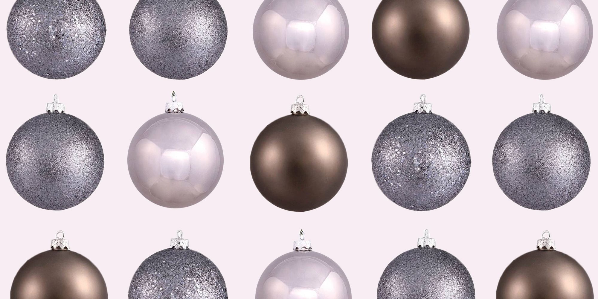 Wironlst 70mm/2.76 Christmas Ball Ornaments Shatterproof Clear Large Plastic Hanging Ball Decorative Baubles Set with Stuffed Delicate Decorations 24 Counts, Silver