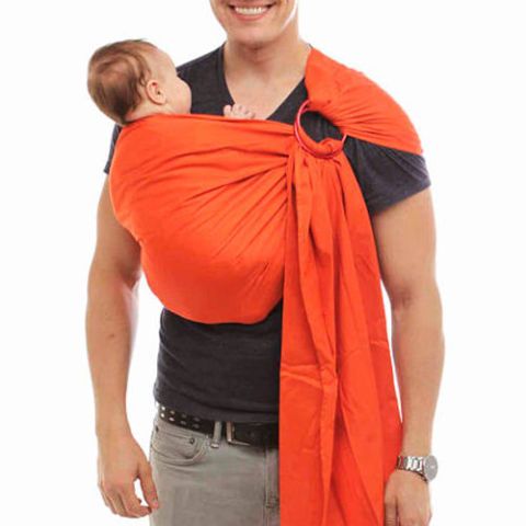 orange baby wrap