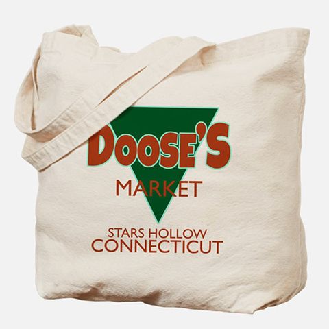 Dooses Market Gilmore Logo Tote Bag
