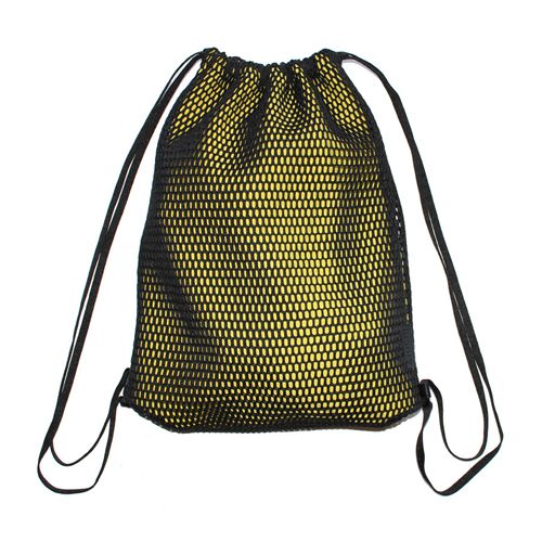 3 Pack Nylon Drawstring Backpacks Sackpack Tote Cinch Gym Bag Variety of Colors! X-Large, Purple Mesh