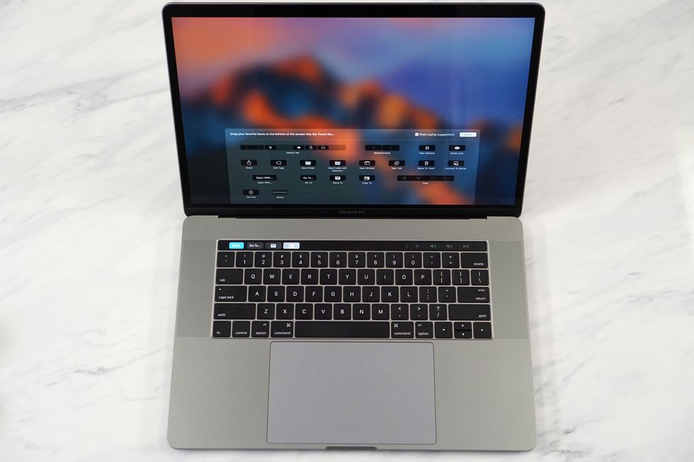 MacBook Pro Touch Bar 15-inch Customization