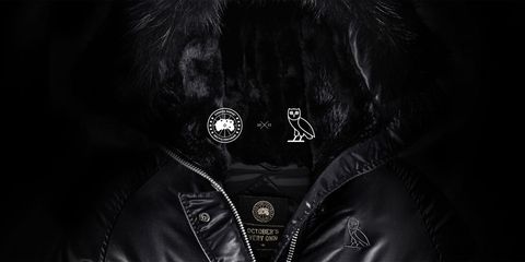 Canada Goose x OVO jackets