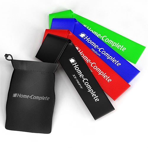 Home-Complete 4 Resistance Exercise Loop Bands