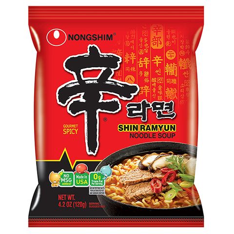 Nongshim Shin Ramyun  Gourmet Spicy Noodle Soup