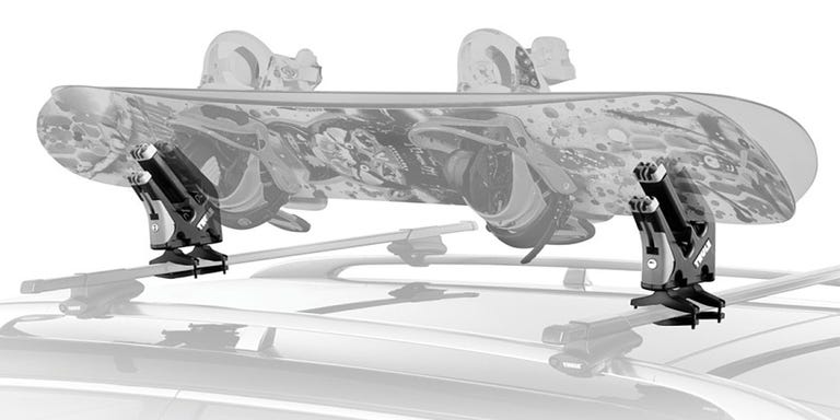 Erkul 35" Ski Rack For Car Roof - Universal Ski & Snowboard