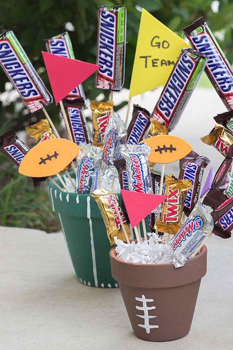Candy Football Bouquets 
