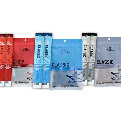 The New Primal Jerky & Sticks Classic Flavors Sampler Pack