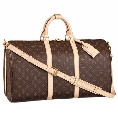 11 Best Designer Luggage Bags For 2018 And Carry Ons Louis Vuitton Keepall Bandouliere 50