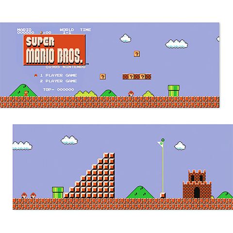 Super Mario Level 1-1 Poster Set