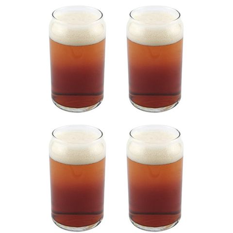 Libbey Can Shaped Beer Glass