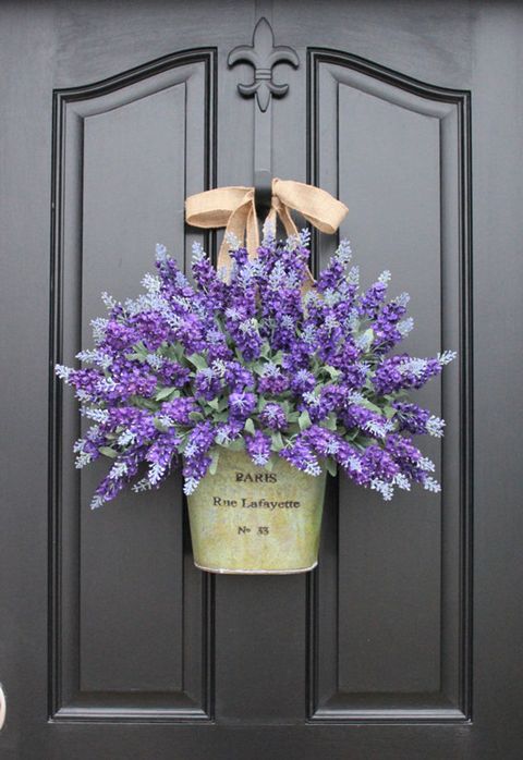 Blue, Flower, Lavender, Purple, Petal, Bouquet, Wall, Cut flowers, Floristry, Flowering plant, 