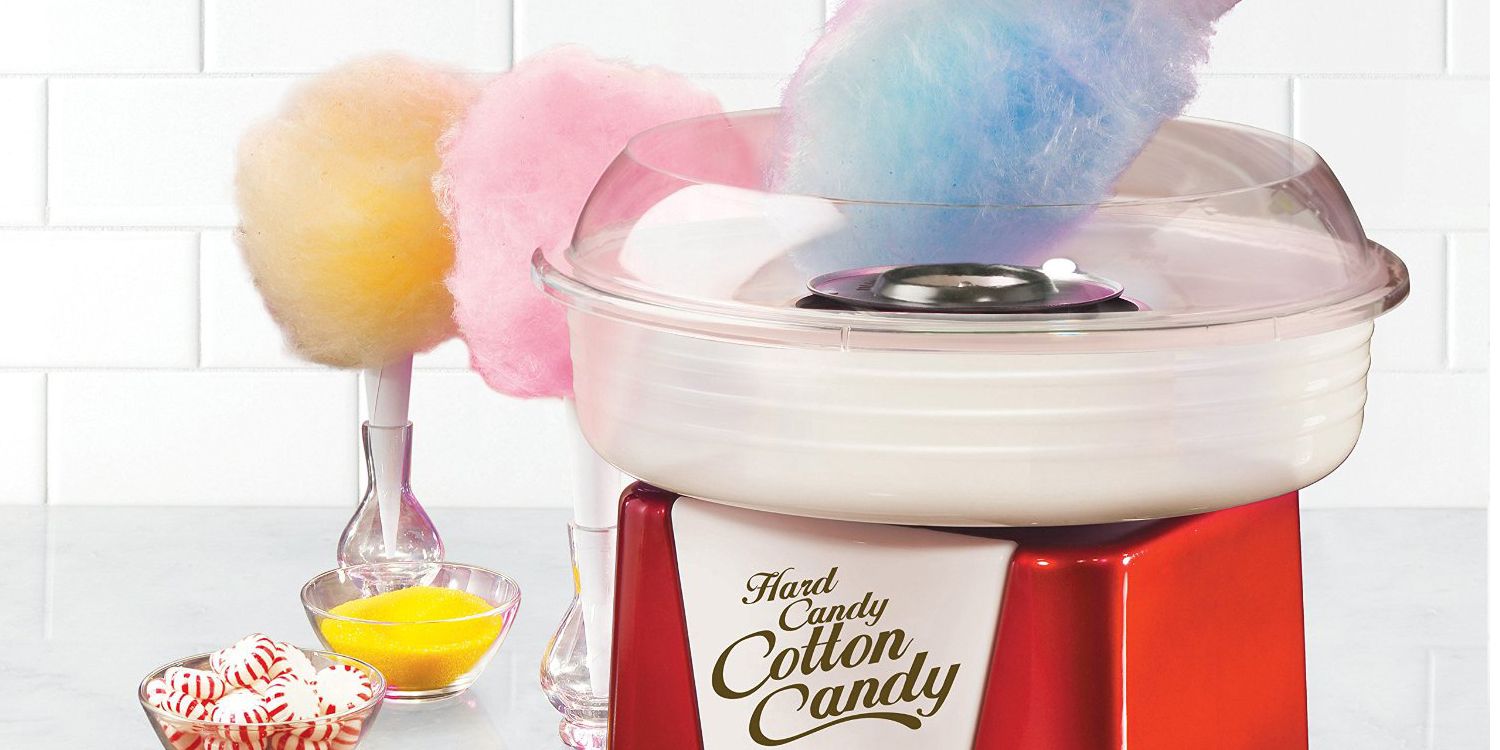 Hard Candy Cotton Candy Maker Pink Cotton Candy Maker MARIDA Cotton Candy Machine for Kids 
