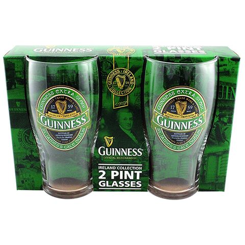 Guinness Green Collection Pint Glasses