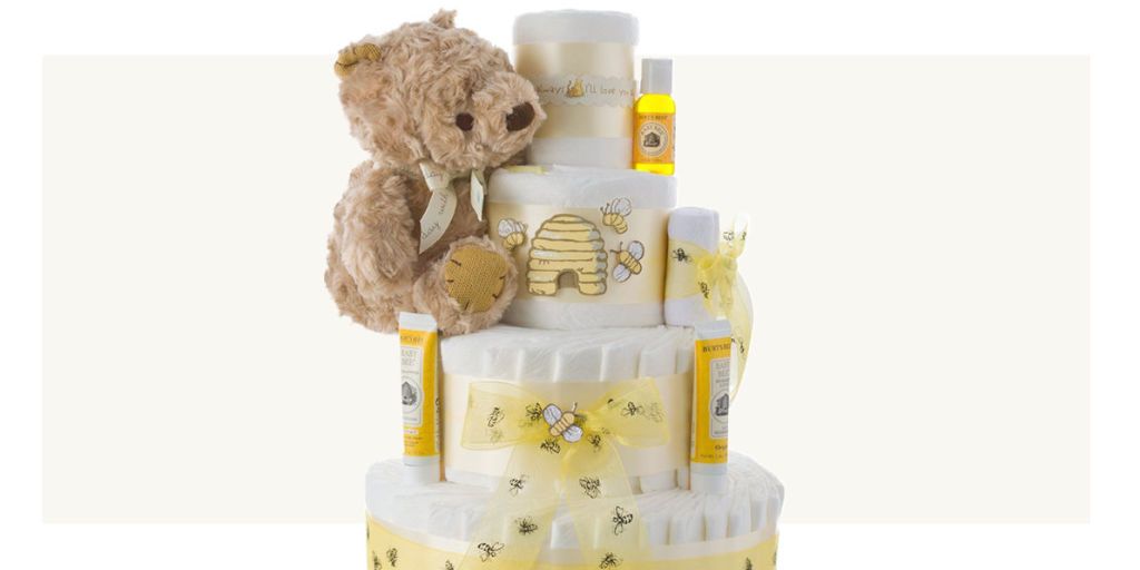 Winnie the pooh hot sale diaper cake ideas