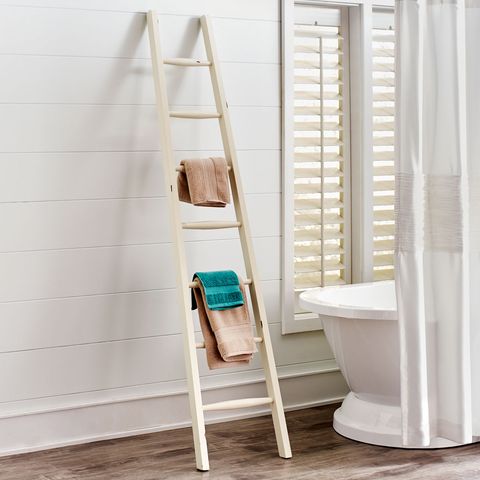Pier 1 Imports White Bath Towel Ladder