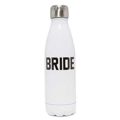 private party bride water bottle