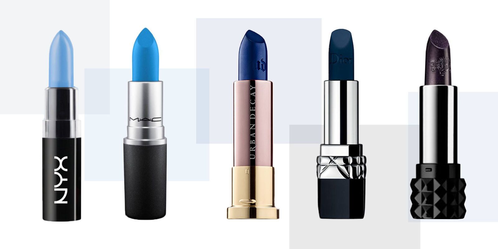 dark navy blue lipstick