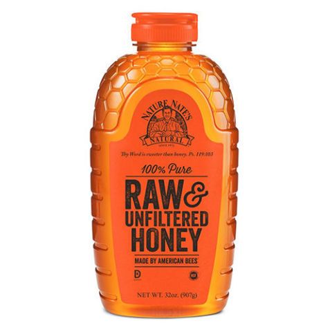 Nature Nate's 100% Pure, Raw and Unfiltered Honey
