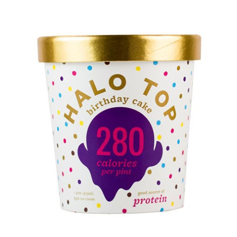 Halo Top Birthday Cake Ice Cream Halo Top Birthday Cake Ice Cream