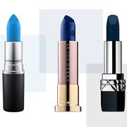 blue lipsticks