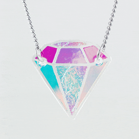 edelconfetti Diamond Pendant Necklace