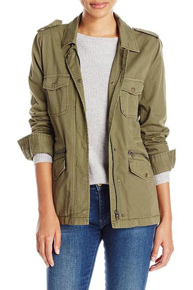 Aggregate more than 87 army green jacket for ladies - in.thdonghoadian