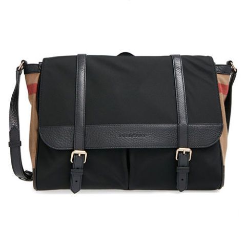 Black designer diaper outlet bag