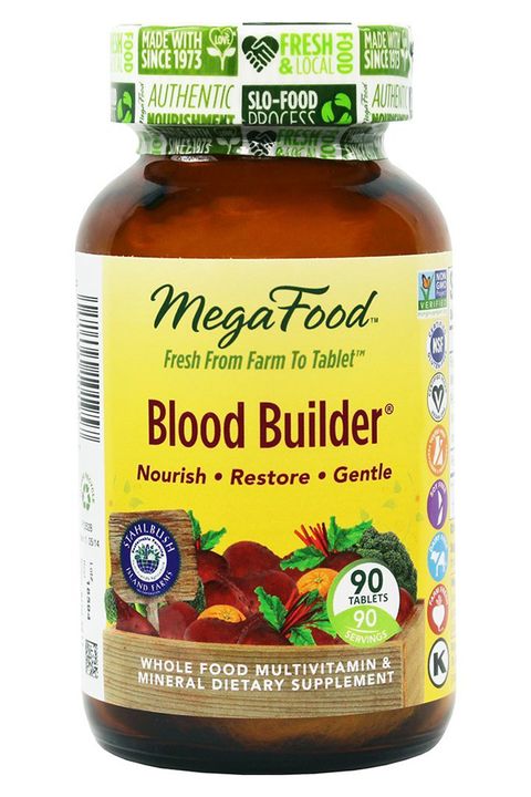 MegaFood Blood Builder, Energy Boosting Iron Supplement