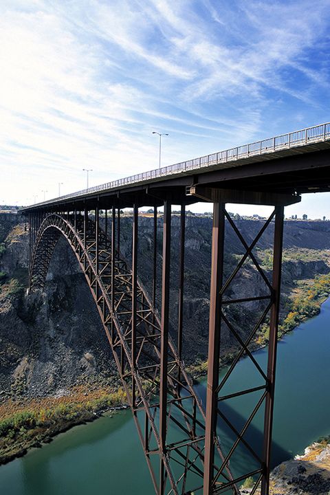 Perrine Bridge bungee jump