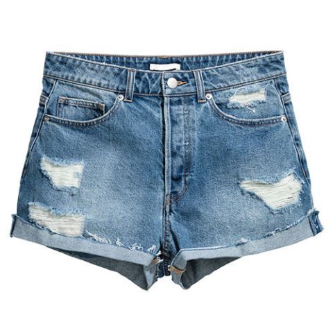 Cute high 2025 waisted jean shorts