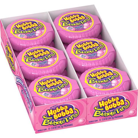 Hubba Bubba Bubble Gum Original Bubble Tape
