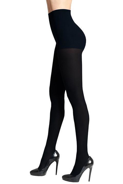 dkny intimates control top opaque tights