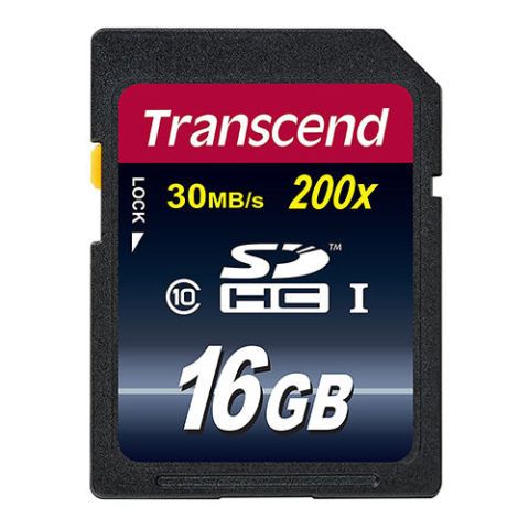 Transcend 200x Class 10 SDHC Card