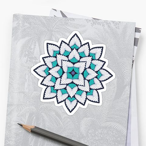 <p><strong data-redactor-tag="strong" data-verified="redactor"><em data-redactor-tag="em" data-verified="redactor">Floral Burst Sticker<br>$4</em></strong> <a href="https://www.redbubble.com/people/aodaria/works/25878050-a-floral-burst?grid_pos=78&amp;p=sticker&amp;ref=shop_grid" target="_blank" class="slide-buy--button" data-tracking-id="recirc-text-link">BUY NOW</a></p><p>It's similar to a mandala and is just as mesmerizing.&nbsp;</p>