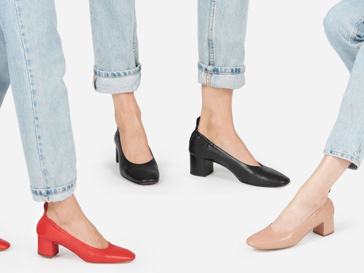 Everlane red sale day heel