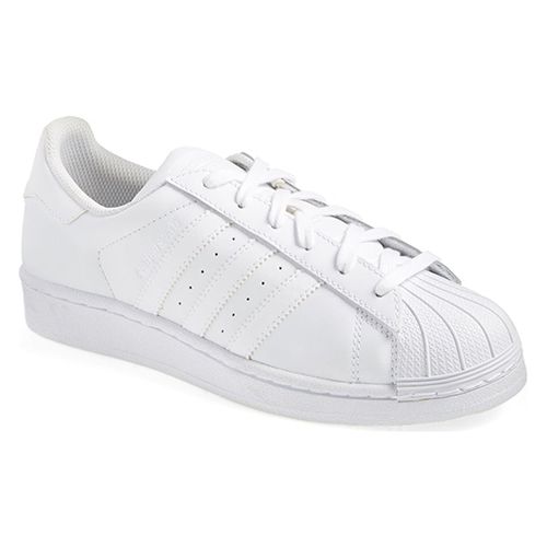 Cheap Adidas Superstar 2 White/White on feet