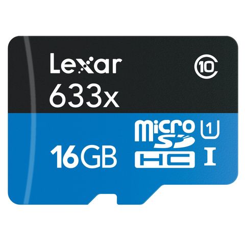 Lexar High Performance 633x microSD card