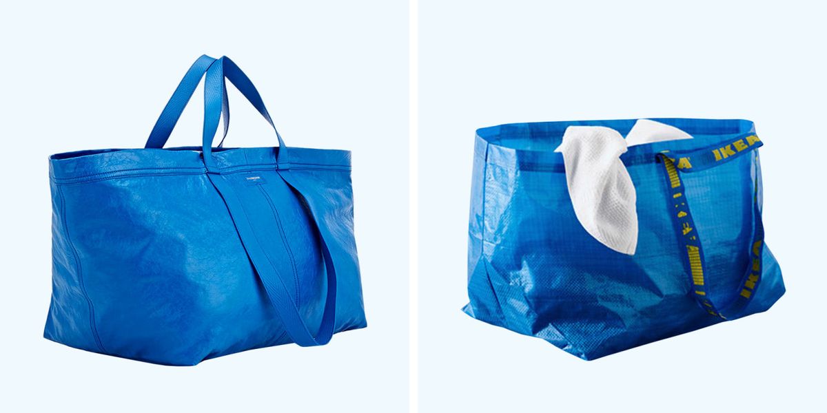 Flat-pack fashion: Ikea takes swipe at Balenciaga's $2,150 shopping bag, Fashion